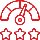 Icon Red Dashboard